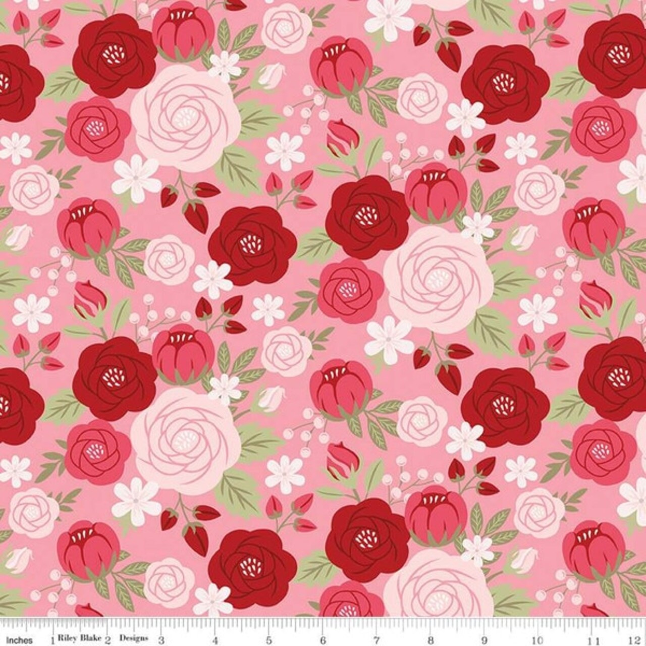 Main in Rose (c16900-rose) | Sew in Love | Dani Mogstad | Riley Blake